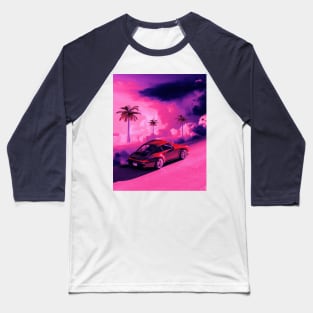 Outrun dawn Baseball T-Shirt